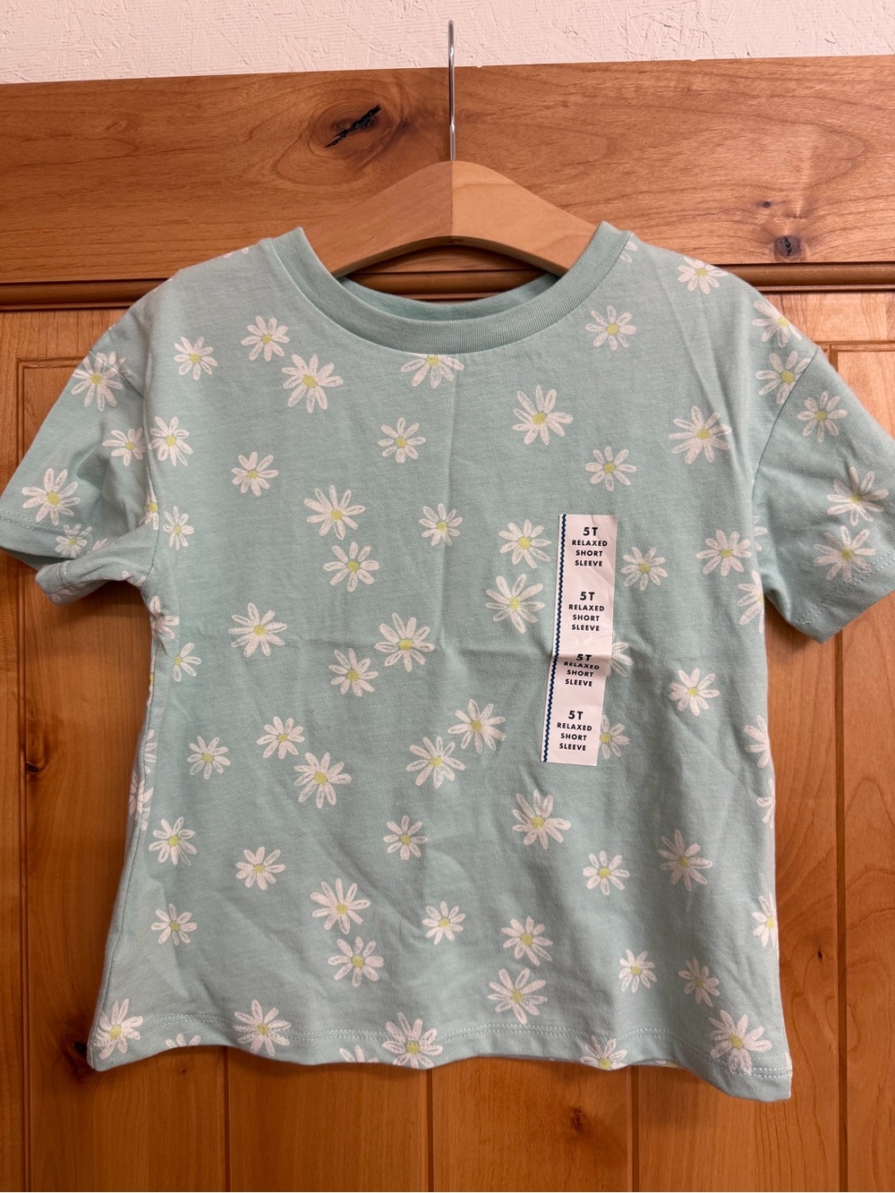 Kids Daisy Print Short Sleeve Tee